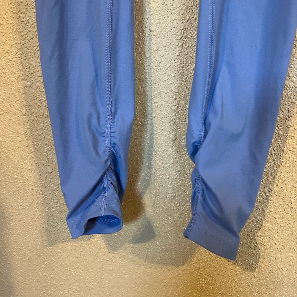 Gymshark X Whitney Simmons Collab V2 Scrunch Back Blue Legging High Rise Size M - Picture 7 of 12
